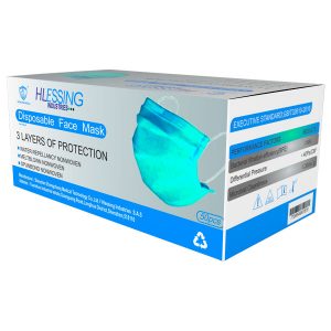 Venta de tapabocas desechables por caja